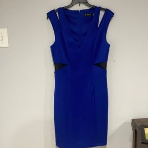 🌌 Guess Los Angeles Mesh Cutout Midi Dress 🌌